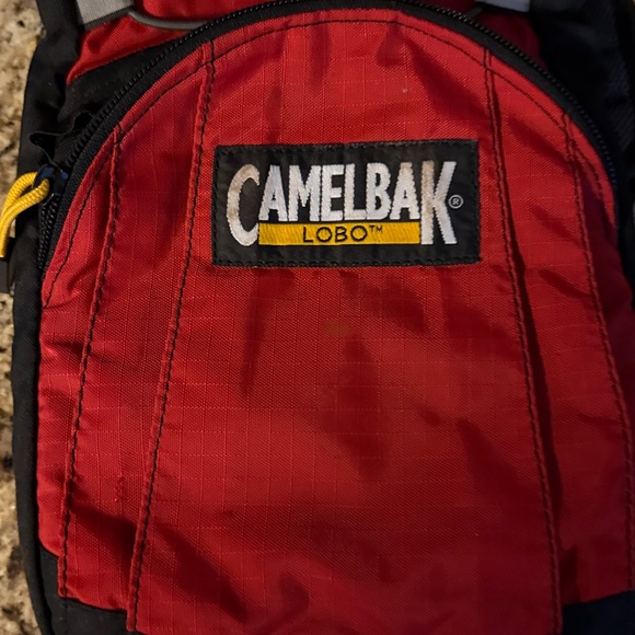 CamelBak Red and Black Hiking Backpack - Picture 2 of 6
